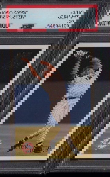 1996 Topps #219 Derek Jeter PSA 10 Gem Mint 