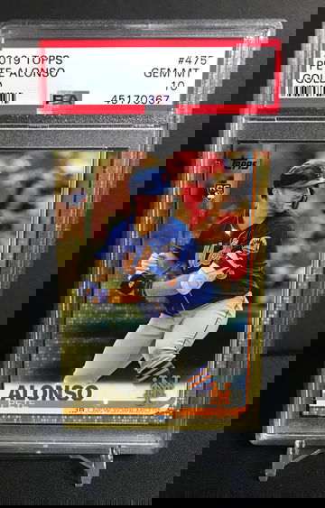 2019 Topps Series 2 Pete Alonso Gold - PSA 10