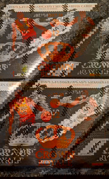 2017-18 Panini Crown Royale Hobby Box x2