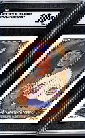 2024 Topps Allen & Ginter #73 Francisco Lindor SGC 10