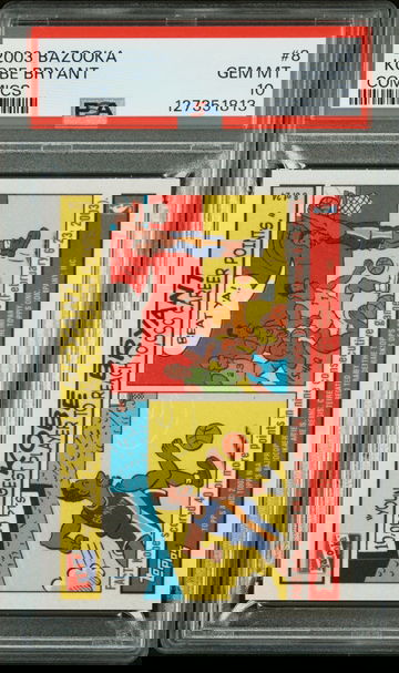 2003 Topps Bazooka Kobe Bryant Comics #8 PSA 10