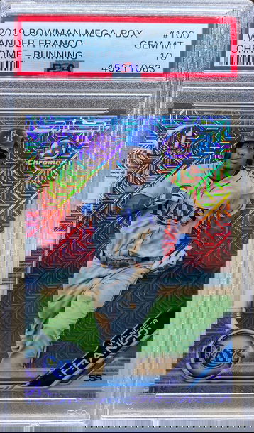 Wander Franco - 2019 Bowman Chrome Mega Box #100 - PSA 10