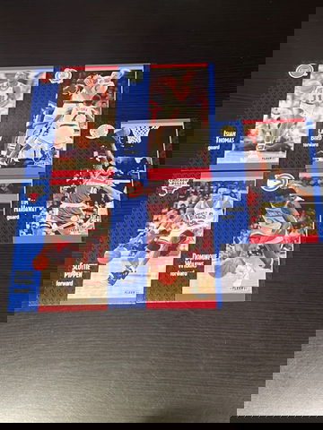 1991-92 Fleer Basketball Near Complete Set 1-240 Missing Michael Jordans