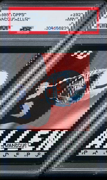 1985 Topps Marcus Allen #282 PSA 9