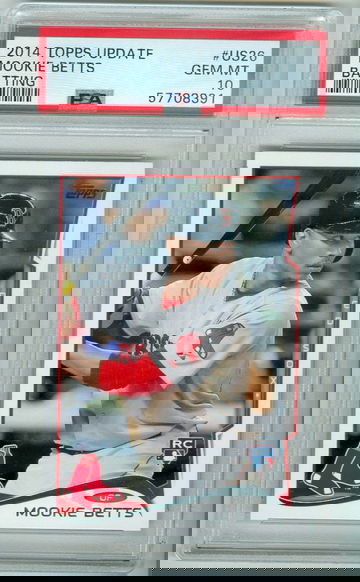 Mookie Betts 2014 Topps Update #US26 PSA 10 Rookie RC
