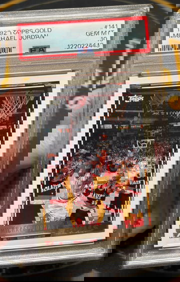 Michael Jordan 1992 Topps Gold 141 PSA 10 💎 