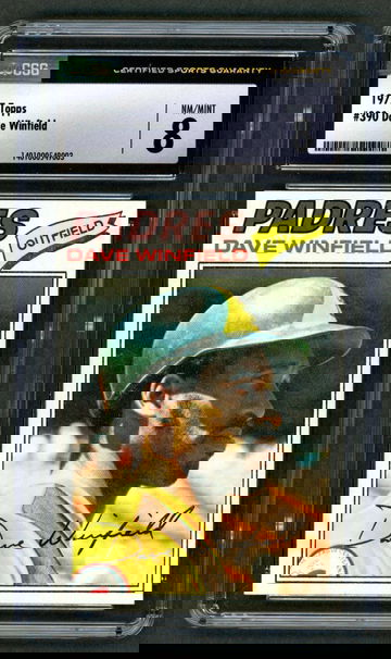 1977 Topps Dave Winfield CSG 8