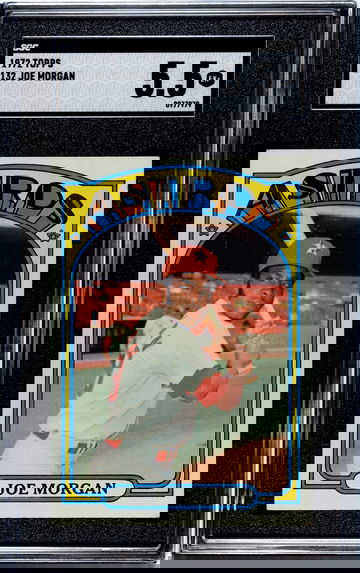 1972 Topps Joe Morgan #132 SGC 5.5 (HOF)