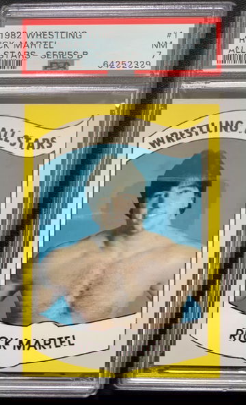 1982 Wrestling All Stars Rick Martel PSA 7