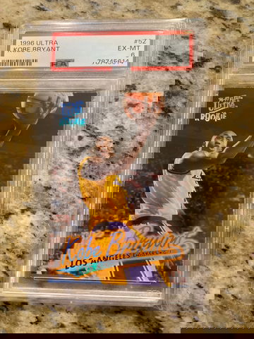 1996-97 Kobe Bryant Ultra RC PSA 6