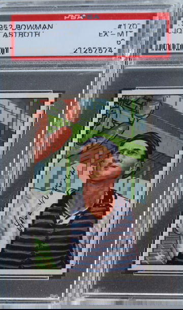 1952 Bowman 170/Joe Astroth Buy 4 Save 15%, Buy 8 Save 20%!