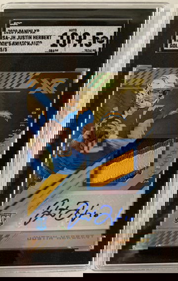 2020 Panini XR Rookie Swatch Gold 5/5