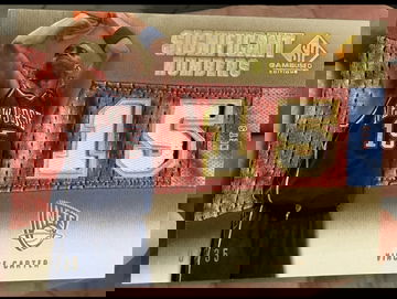 2007 SP Game Used Vince Carter Significant Numbers Game Worn Jersey /35