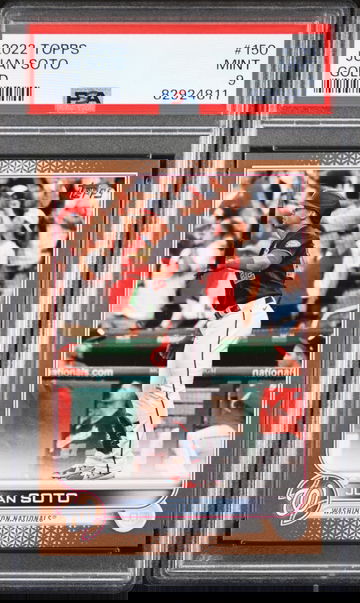 2022 Topps Gold Juan Soto #150 /2022 PSA 9