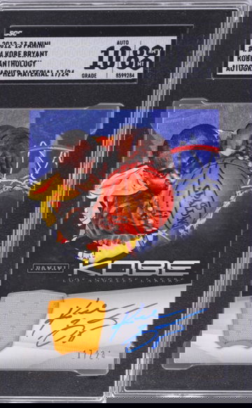 2012 Kobe Bryant Panini Kobe Anthology Autograph /24 SGC 8