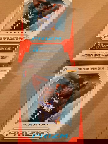 2019-20 NBA prizm hanger box x 2