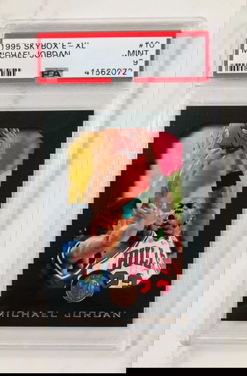 1995 Skybox E-XL - MICHAEL JORDAN - PSA 9