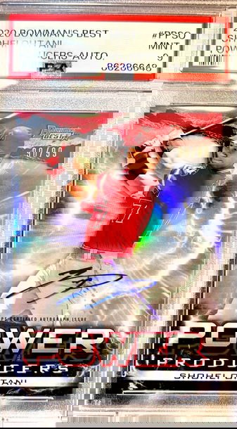 ⭐️ SHOHEI OHTANI 2020 BOWMANS BEST #PPSO PSA 9 MINT AUTO POWER PRODUCERS SP /99