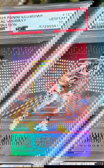  2019 Panini Illusions Illumination Insert #12 Jamal Murray PSA 10 Gem Mint 🔥📈