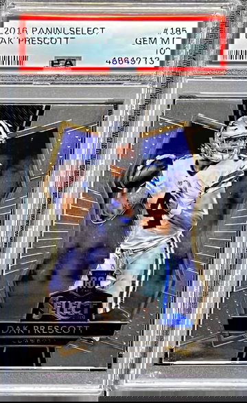 2016 Dak Prescott Panini Select #185 PSA 10 GEM MT  Rookie RC 