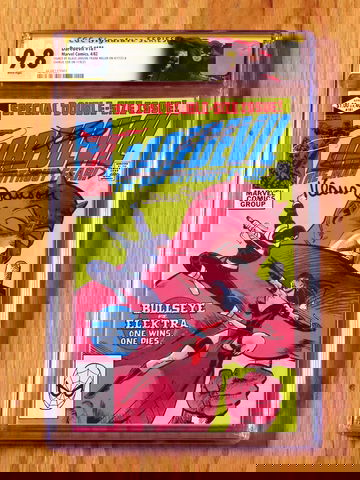 DAREDEVIL #181 CGC SS 9.8 signed Frank Miller Klaus Janson Charlie Cox POP 1