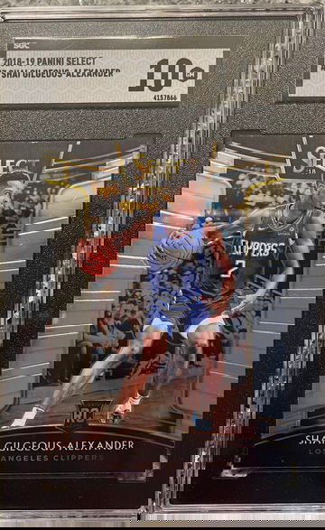 2018-19 Panini Select Concourse Shai Gilgeous-Alexander #7 SGC 10 Rookie RC