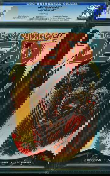 WALKING DEAD #27, CGC 9.4 NM -- 1st Governor!