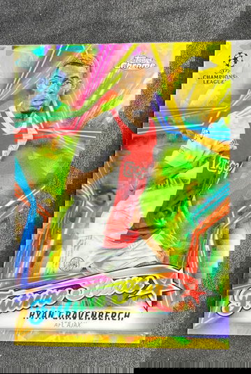 2021-22 Topps Chrome Sapphire UEFA Future Stars Ryan Gravenberch /99