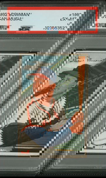 1952 Bowman Stan Musial PSA 6