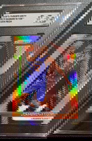 2018 prizm silver deandre ayton SGC 9.5