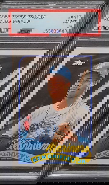 1989 Topps Traded #41T Ken Griffey, Jr. PSA 9 MINT RC Rookie