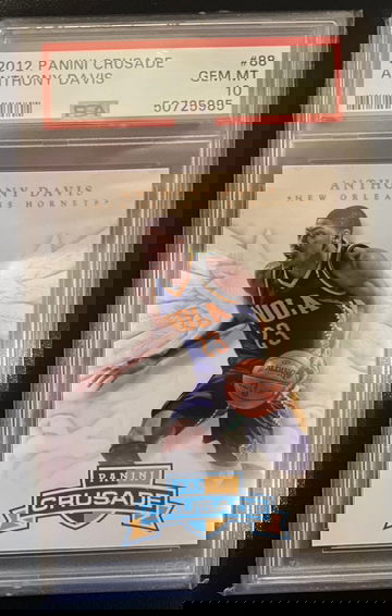 2012 Panini Crusade Anthony Davis PSA 10