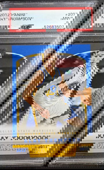 2012-13 Panini #207 Klay Thompson PSA 9 MINT Rookie Card RC Golden State Warriors