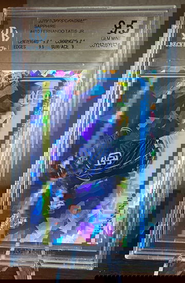 Fernando Tatis Jr. Chrome Sapphire