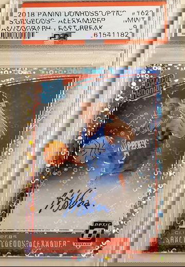 SHAI GILGEOUS ALEXANDER 2018-19 OPTIC DISCO AUTO PSA 9