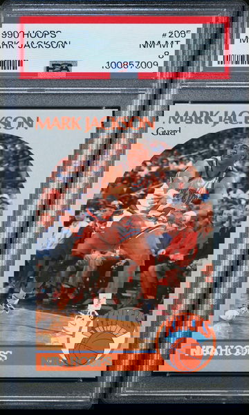 1990 Hoops Mark Jackson #205 PSA 8