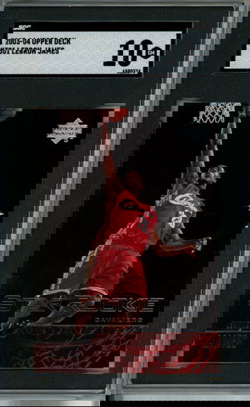 LEBRON JAMES 2003 Upper Deck #301 Star Rookie RC SGC 10 Gem Mint Cavs Lakers