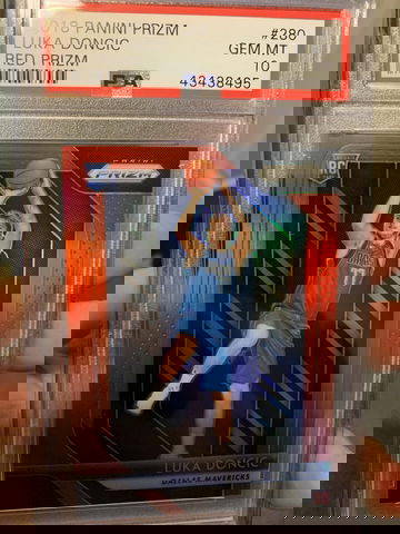 Luka Doncic 2018 Prizm Red /299 PSA 10