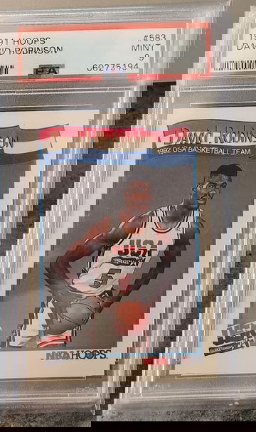 199 Hoops David Robinson PSA 9