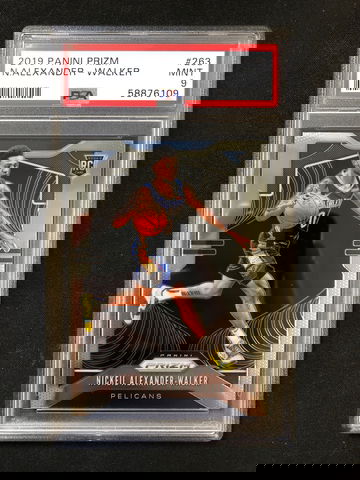 2019 Panini Prizm - Nickeil Alexander-Walker - Rookie Base PSA 9 Mint