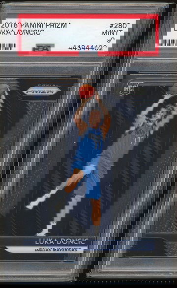 2018 Panini Prizm Luka Doncic PSA 9