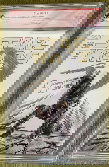 Bobba Fett #1 9.8 Auto Jeremy Bulloch