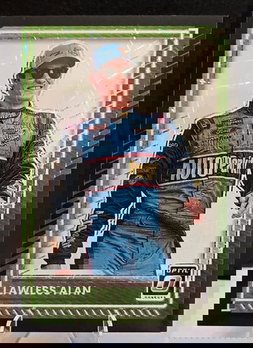 2025 Donruss Optic Racing Nascar  Lawless Alan   /39  Green Velocity Prizm