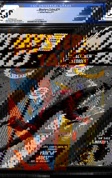 MYSTERY TALES #28, CGC 5.0 VGF