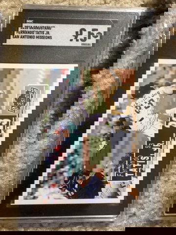 2018 Fernando Tatis Jr San Antonio Missions Minor league Rookie RC SGC 9.5 pop 1 