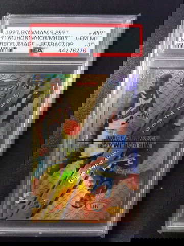 1997 BOWMAN'S BEST  #MI1  MICHAEL JORDAN  PSA 10 