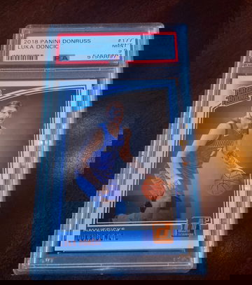 2018 panini donruss Luka doncic psa 9