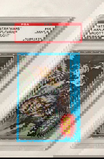 1977 STAR WARS HAN & CHEWIE #44 MINT 9