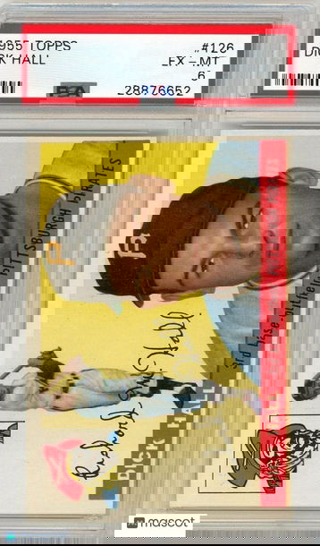 1955 Topps Dick Hall Rookie #126 PSA 6 P1333