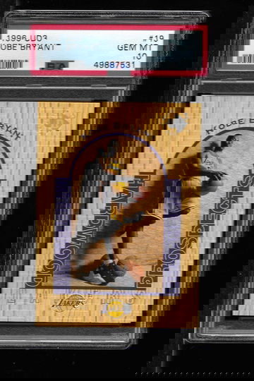 1996 UDS3 KOBE BRYANT PSA 10